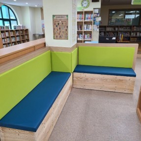 인천 만수중학교 붙박이쇼파