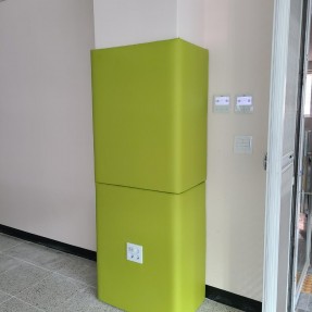 천안 초등학교 기둥쿠션