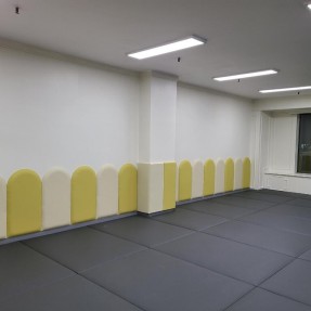 서울 구로동 베다니교회 벽쿠션 안전매…
