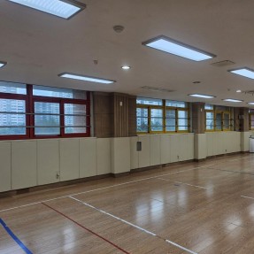 안양 산본초등학교 벽쿠션